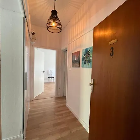 Ein Schlafenzimmer Wohnzimmer Schlafensofa Maximum 3personen Rheinhausen Center 24h Checkin Appartamento Duisburgo